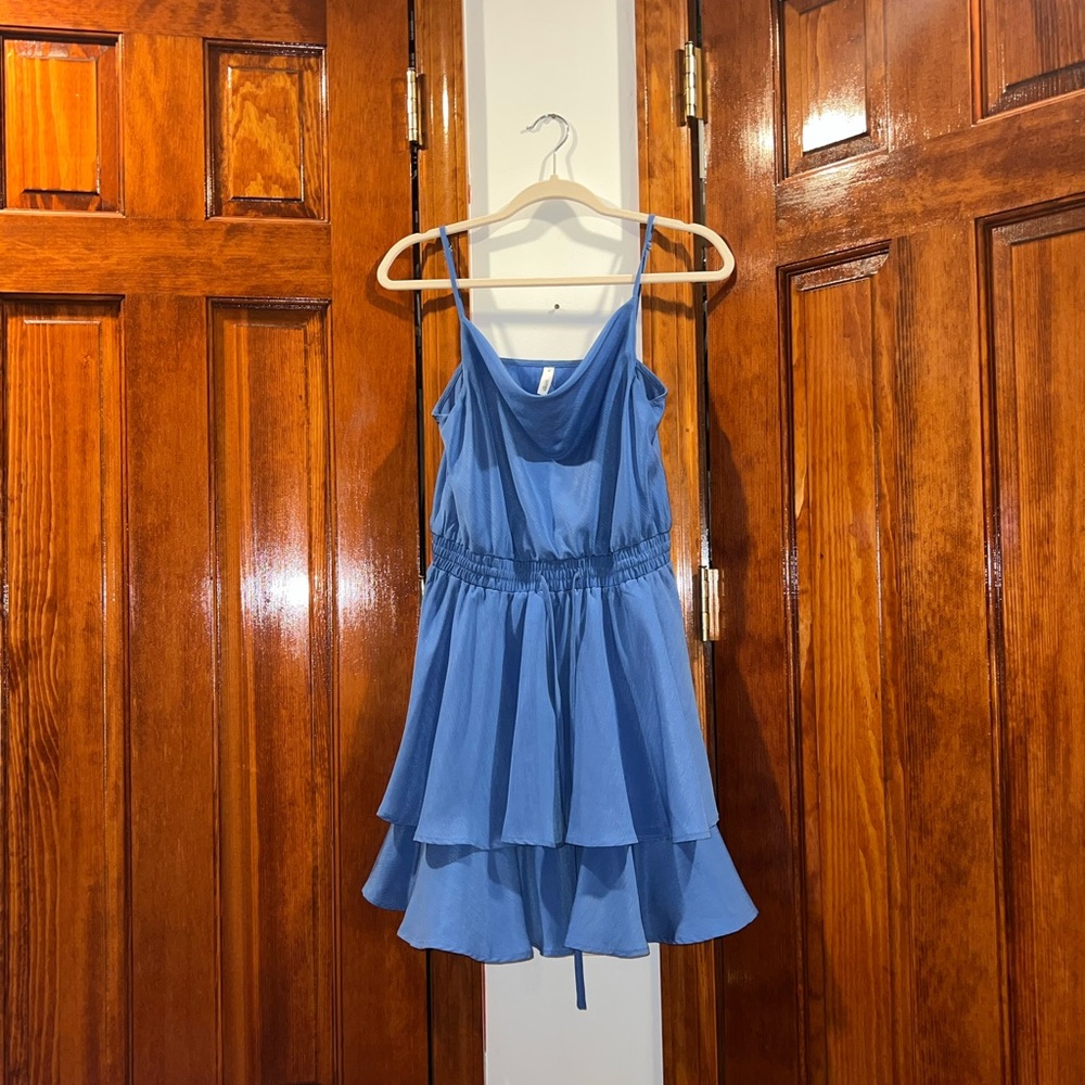 Blue Layered Dress